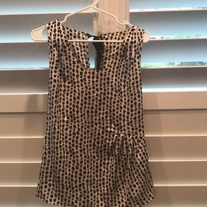 Ann Taylor leopard print top